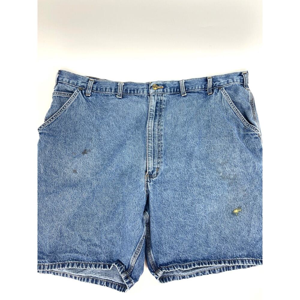 Carhartt Carpenter Jean Shorts Mens Size 50 Hammer Loop B28DPS 8” Inseam #4